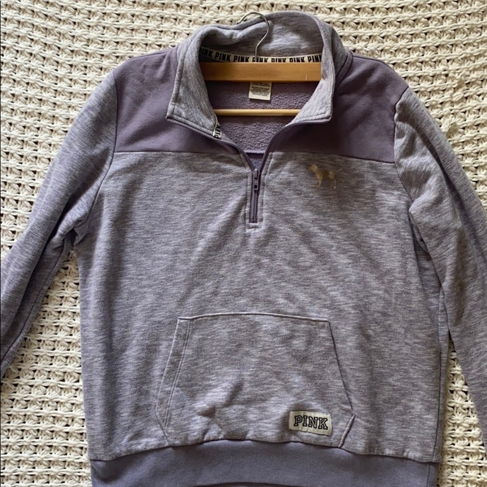 PINK Victoria secret quarter zip